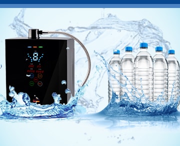 Alkaline water ionizers cheaper than bottled water
